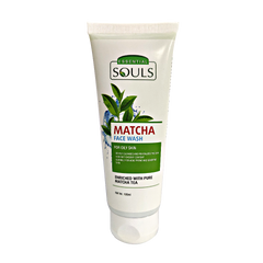 Essential Souls Match Face Wash 100ml – Deep Cleansing & Oil Control Face Wash for Clear Skin – Enriched with Natural Matcha Extract – Fights Acne & Impurities – Suitable for Oily & Combination Skin