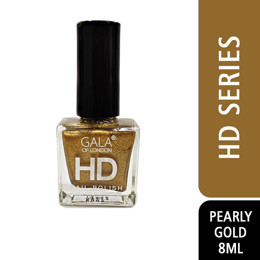 Gala of London HD Nail Polish- Pearly Gold-29
