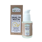 Essential Souls Advanced Snail 99 Mucin Serum 30ml | 99% Snail Secretion Filtrate | Boosts Collagen, Reduces Pigmentation & Anti-Aging | Enriched with 2% Hyaluronic Acid & 2% Niacinamide"