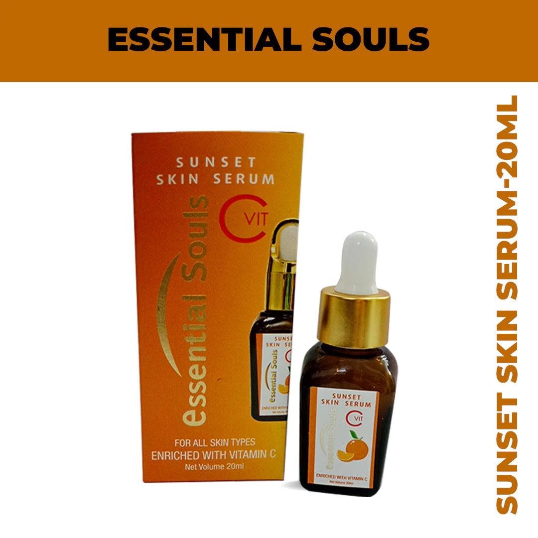 Essential Souls Glow Moist Moisturizer + Vitamin C Face Wash + Sunset Skin Serum Combo @ Rs. 999/-