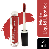 Matte Liquid Lipstick (Waterproof, Transfer Proof, Mask Proof, 12H Lasting) - 06 Pink Nude, 2ml