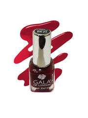 Gala of London Bridal Nail Polish - Bridal Maroon Glossy BR25