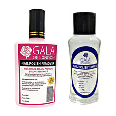 Gala of London Nail Polish Remover 100ml & Thinner 27 ml