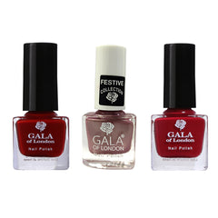 Gala of London Mini Nail Polish Combo 1  S40, S9, S59