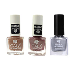 Gala of London Mini Nail Polish Combo 4 S60, S59, S18