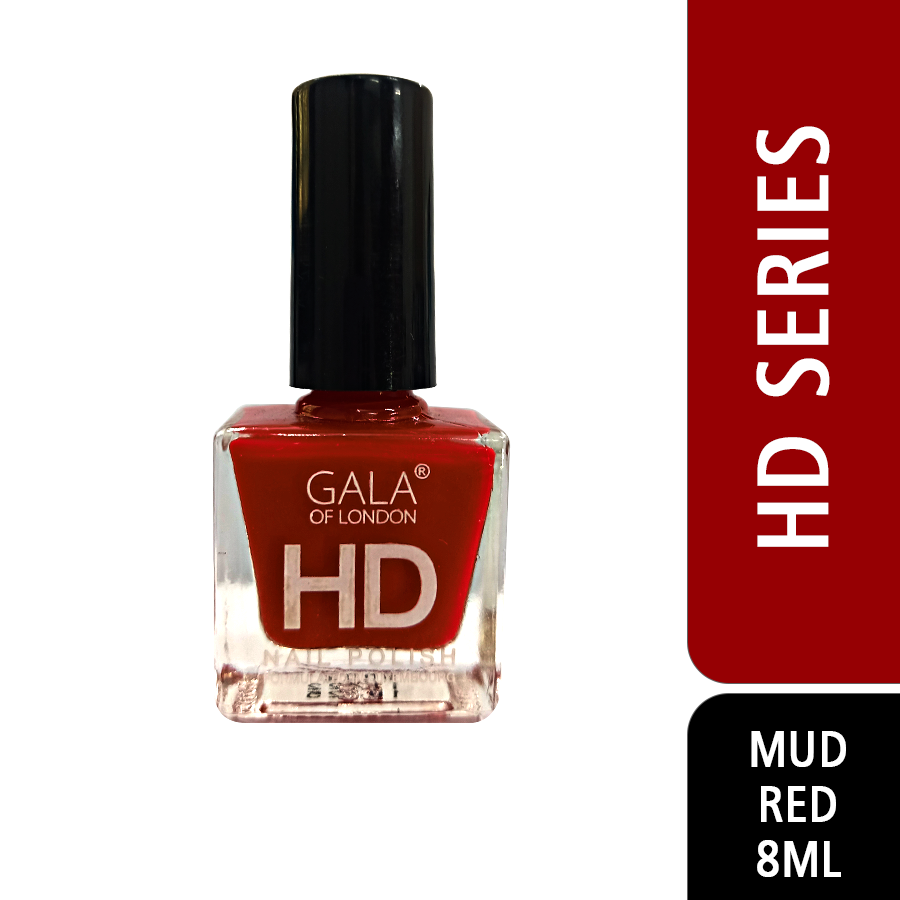 Gala of London HD Nail Polish- Mud Red - 11