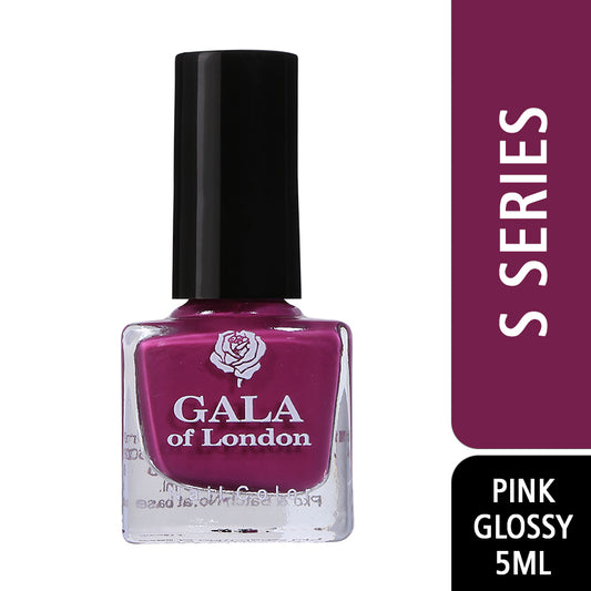 Gala of London S Series Nail Polish - Pink Glossy S32
