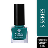 Gala of London S Series Nail Polish - Turquoise Glossy S47