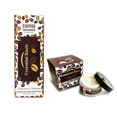Essential Souls Coffee Facewash 100ml and Coffee Scrub 50g