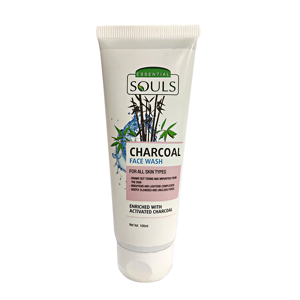 Essential Souls Charcoal Face Wash - 100ml