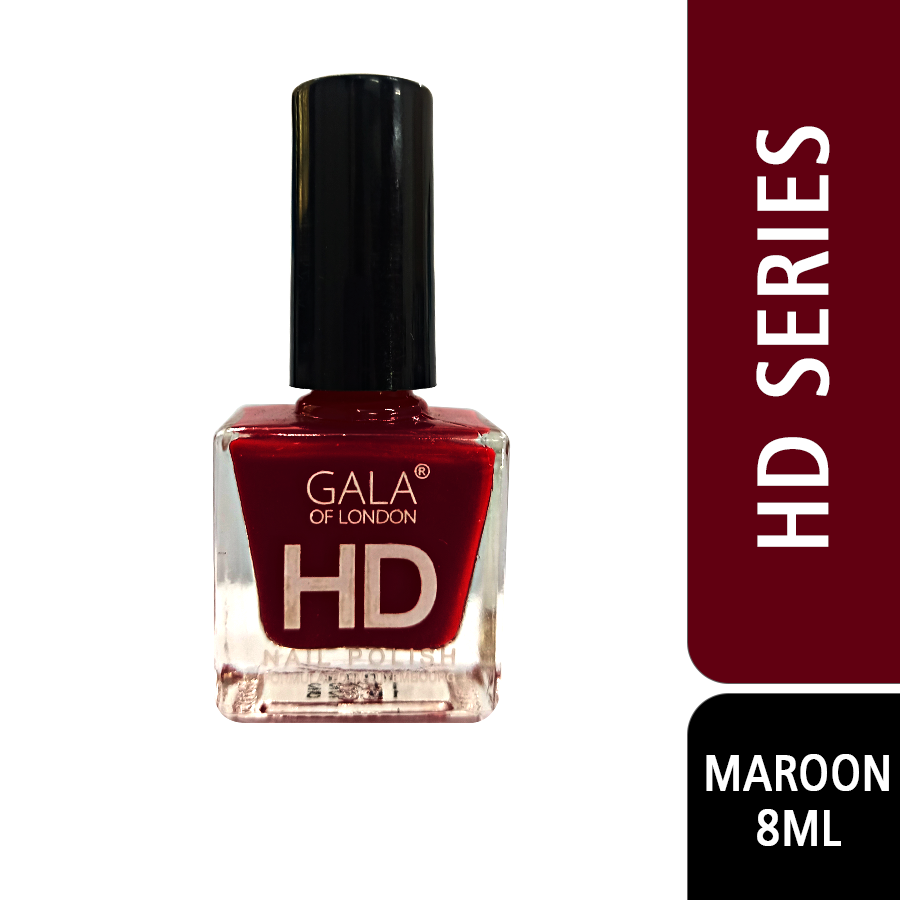 Gala of London HD Nail Polish- Maroon -19
