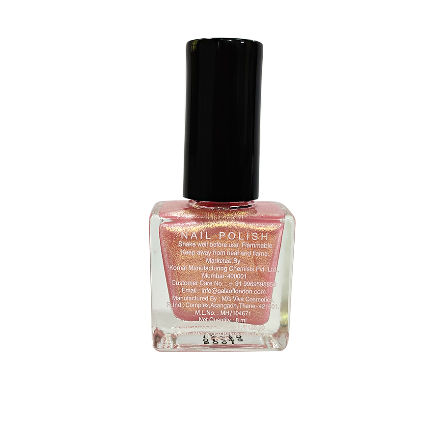 Gala of London HD Nail Polish- Pearly Pink - 25