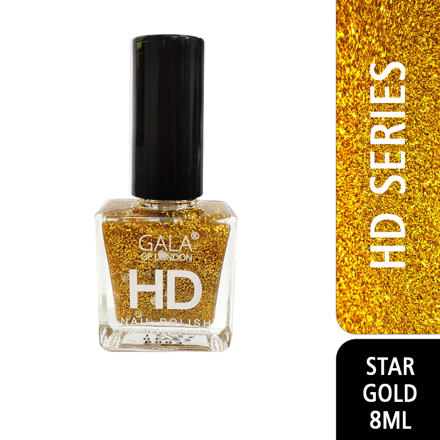 Gala of London HD Nail Polish- Star Gold -35