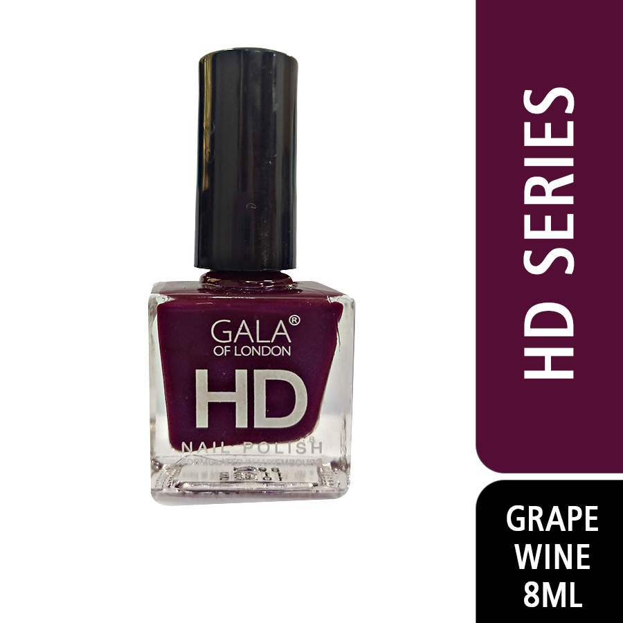 Gala of London HD Nail Polish- Grape Wine - 09