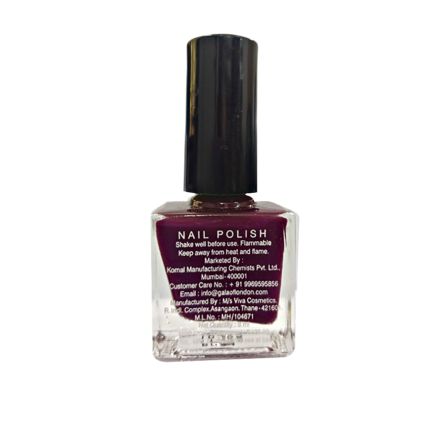 Gala of London HD Nail Polish- Grape Wine - 09
