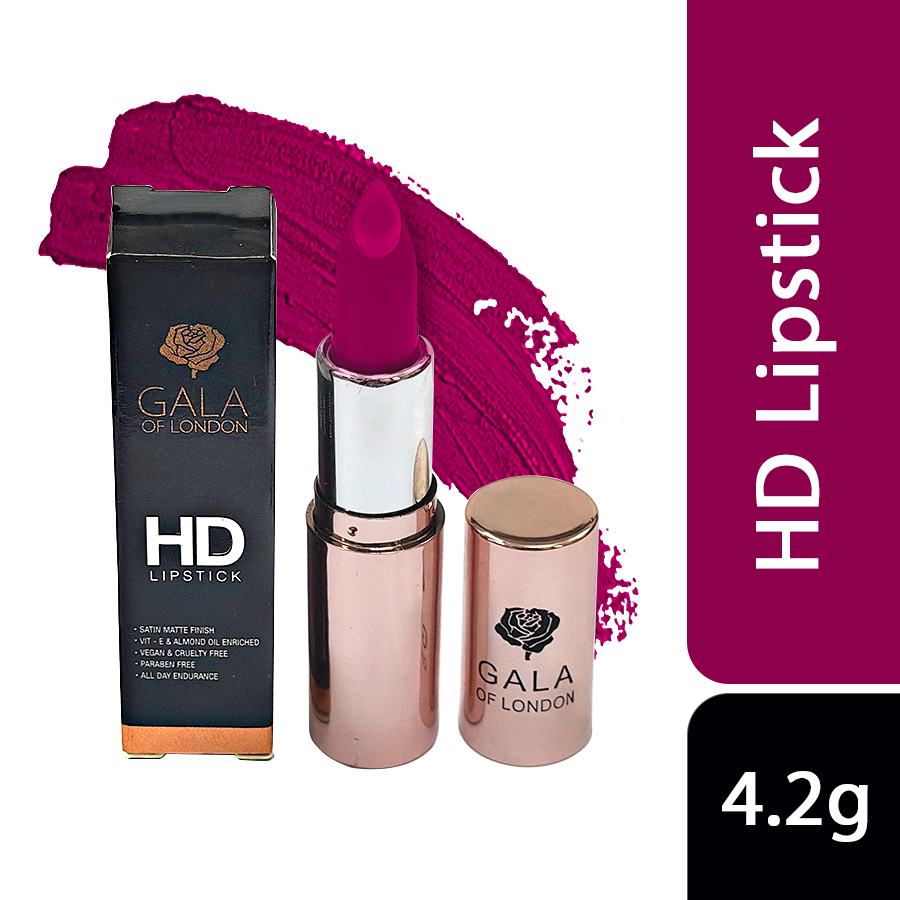 Gala of London HD Lipstick - E27 Purple