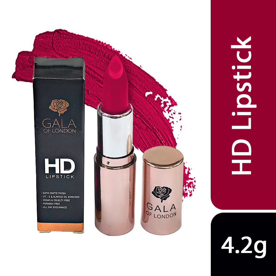 Gala of London HD Lipstick - E06 Classic Red