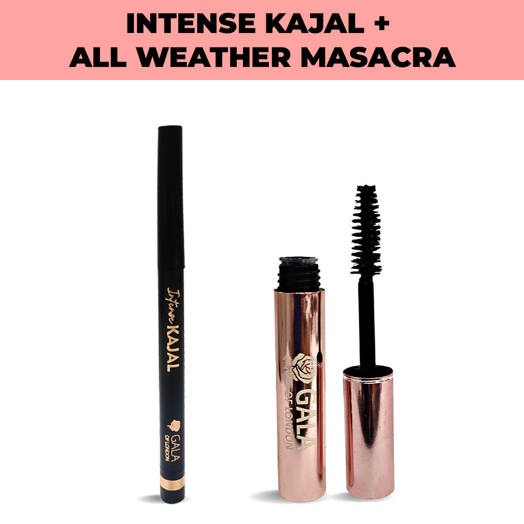 Combo of Lash Intense All weather Mascara & Intense Kajal