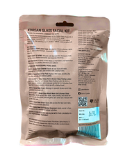 Korean Glass Facial Kit – 9 Step Mono-Dose Skincare Set with Mould Mask – K-Beauty Glow Treatment for Radiant Skin