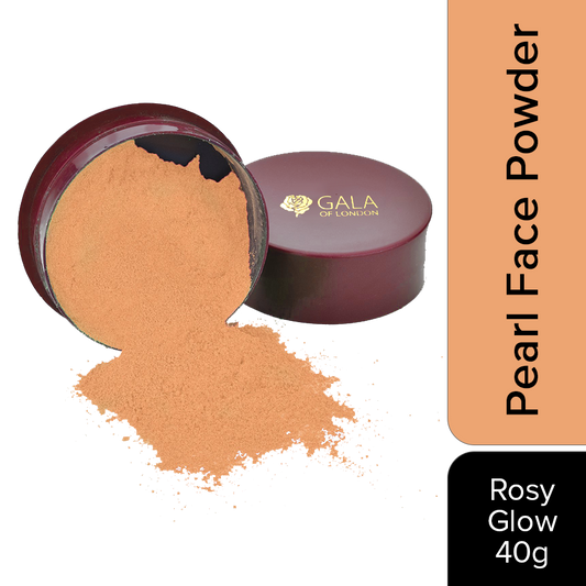 Gala of London Pearl Face Powder - Rosy Glow
