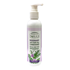 Essential Souls Rosemary Anti-Hair Fall Conditioner 200ml | Enriched with Rosemary Oil, Green Tea & Aloe Vera | Reduces Hair Fall, Deep Nourishes, and Adds Shine | For All Hair Types