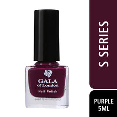 Gala of London S Series Nail Polish - Purple Glossy S3