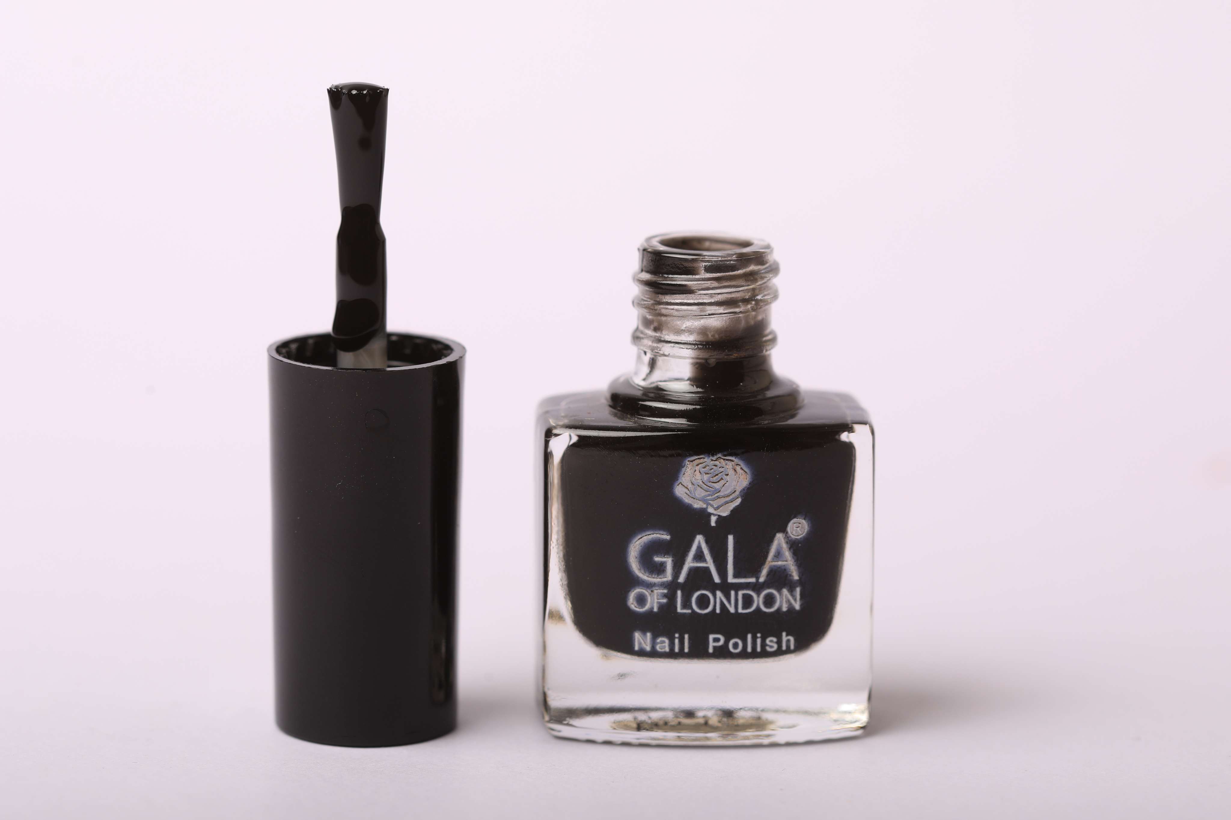 Gala of London S Series Nail Polish - Black Glossy S53