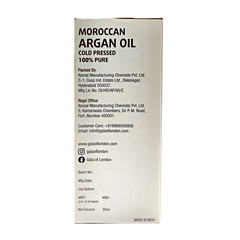 Essential Souls Moroccan Argan Oil Cold Pressed 100% Pure - 20ml