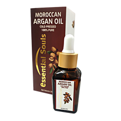 Essential Souls Moroccan Argan Oil Cold Pressed 100% Pure - 20ml