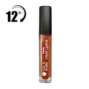 Matte Liquid Lipstick (Waterproof, Transfer Proof, Mask Proof, 12H Lasting) - 05 Brick Nude, 2ml