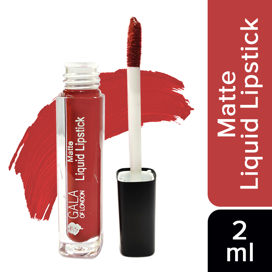 Matte Liquid Lipstick (Waterproof, Transfer Proof, Mask Proof, 12H Lasting) - 06 Pink Nude, 2ml