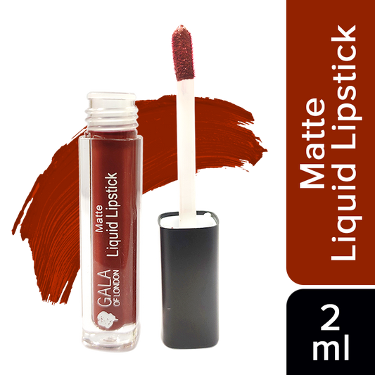 Matte Liquid Lipstick (Waterproof, Transfer Proof, Mask Proof, 12H Lasting) - 10 Twig, 2ml