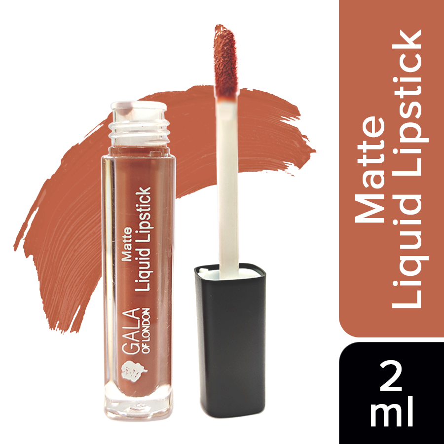 Matte Liquid Lipstick (Waterproof, Transfer Proof, Mask Proof, 12H Lasting) - 12 Natural Nude, 2ml