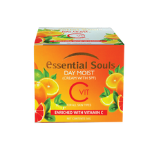 Load image into Gallery viewer, Essential Souls Day Moist-50 g (Cream With SPF) Enriched with Vitamin C (For Oily Skin)
