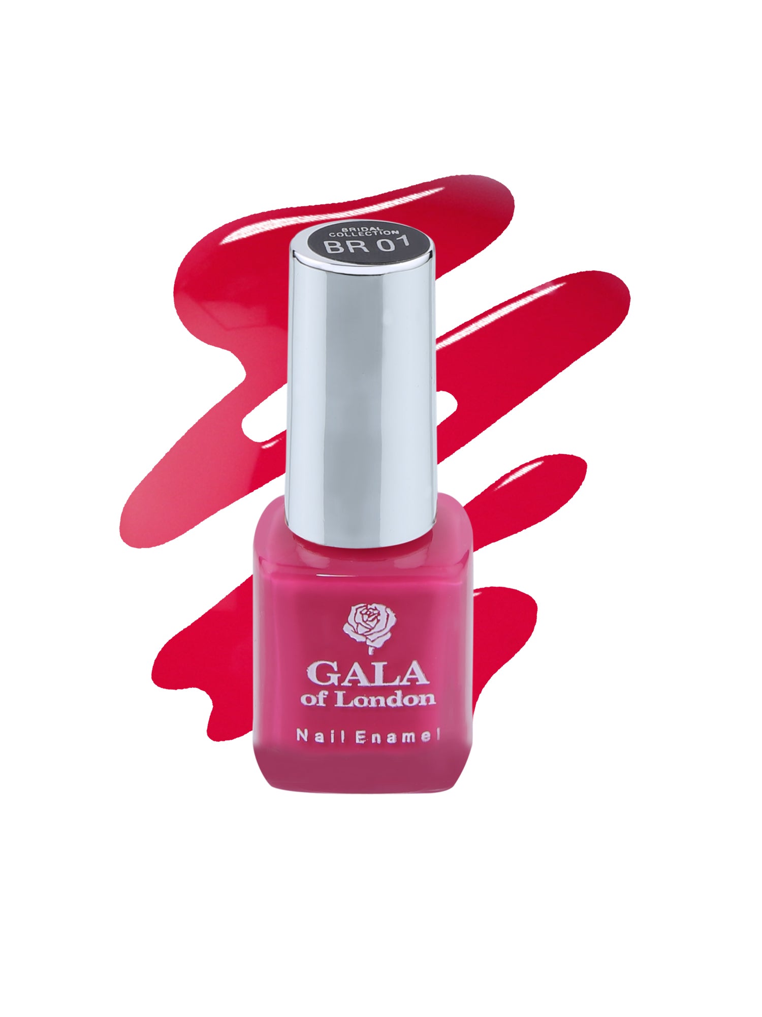 Gala of London Bridal Nail Polish - Pink Glossy BR01