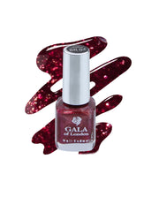 Gala of London Bridal Nail Polish - Maroon Glossy BR04