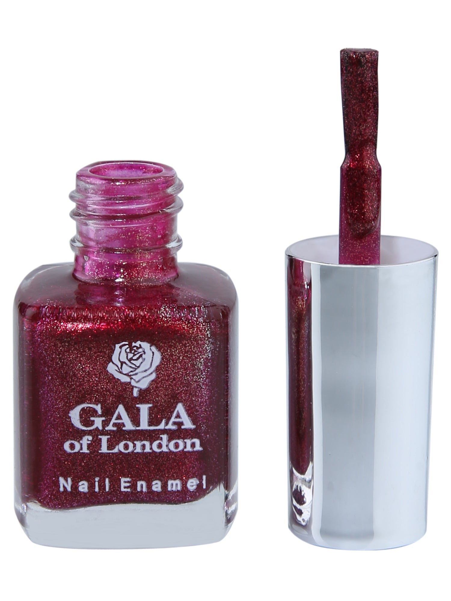 Gala of London Bridal Nail Polish - Maroon Glossy BR04