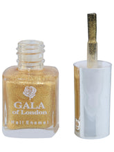 Load image into Gallery viewer, Gala of London Bridal Nail Polish - Gold Glossy BR08

