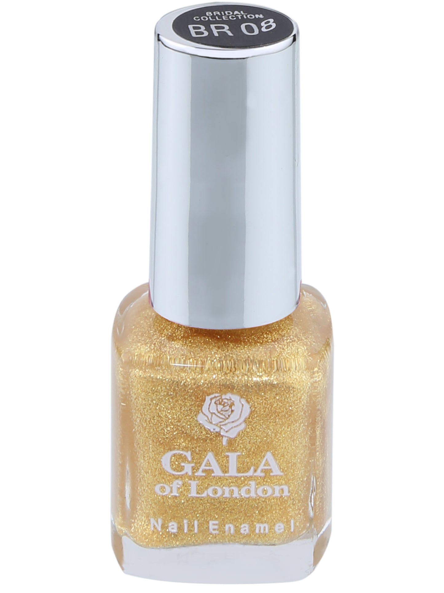 Gala of London Bridal Nail Polish - Gold Glossy BR08