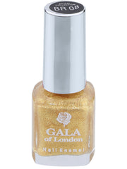 Gala of London Bridal Nail Polish - Gold Glossy BR08