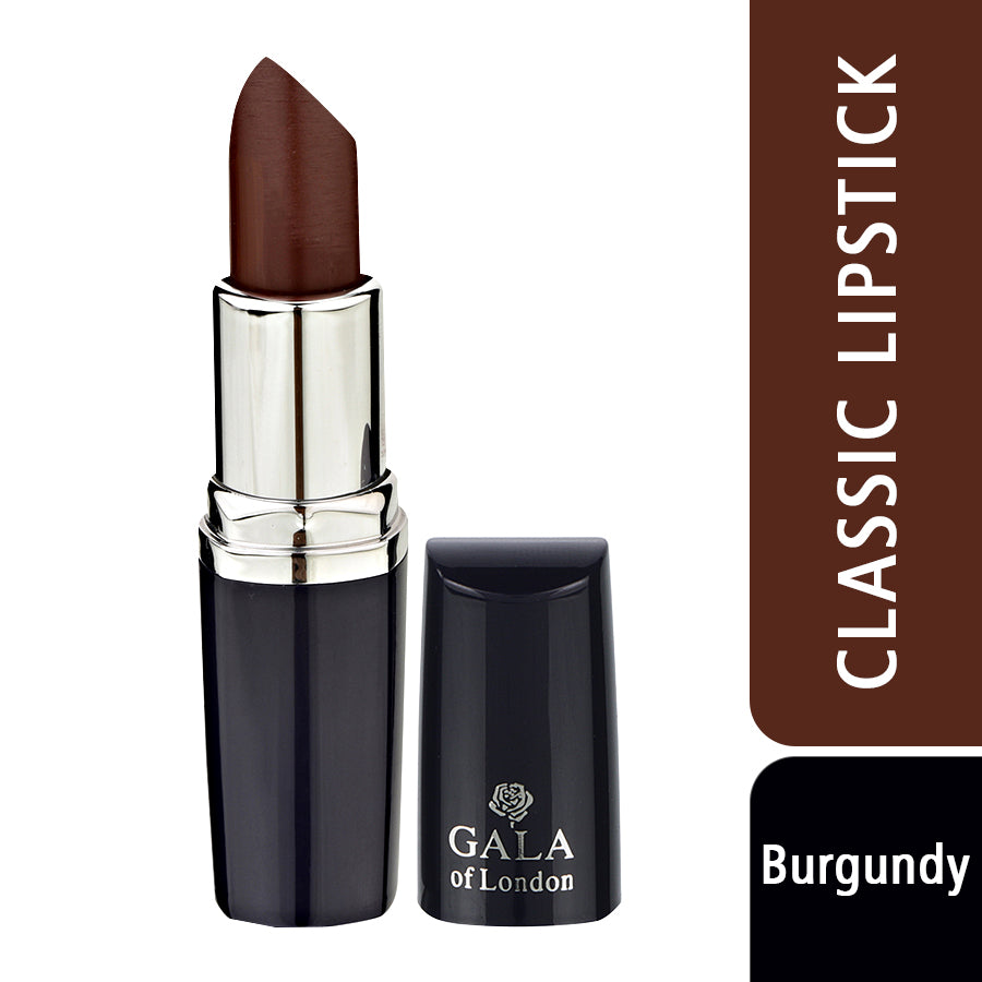 Gala of London Classic Lipstick - E21 Deep Burgundy