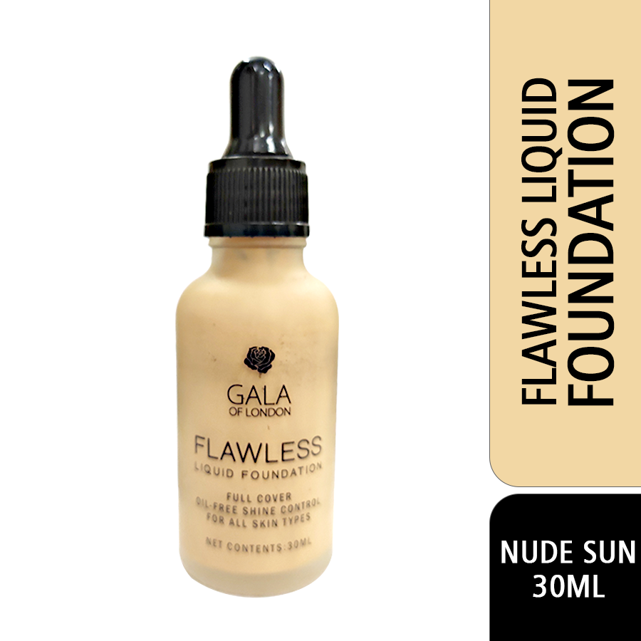 Gala of London Flawless Liquid Foundation - Nudesun