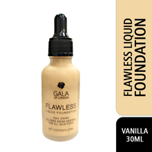 Load image into Gallery viewer, Gala of London Flawless Liquid Foundation - Vanilla
