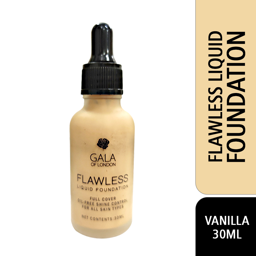 Gala of London Flawless Liquid Foundation - Vanilla