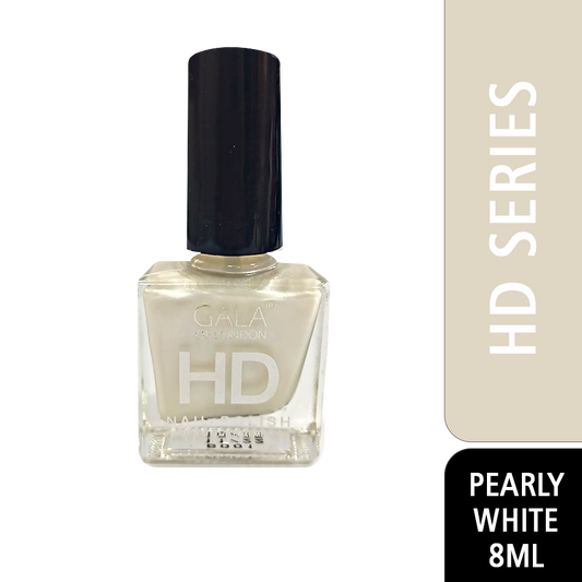 Gala of London HD Nail Polish- Pearly White-01