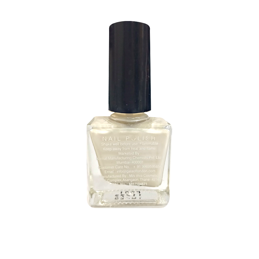 Gala of London HD Nail Polish- Pearly White-01