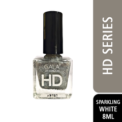 Gala of London HD Nail Polish- Sparkling White - 10