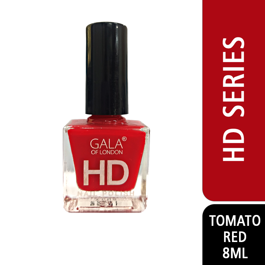 Gala of London HD Nail Polish- Tomato Red-02