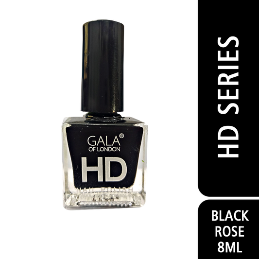Gala of London HD Nail Polish- Black Rose -21