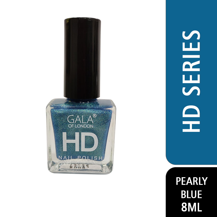 Gala of London HD Nail Polish- Pearly Blue -30